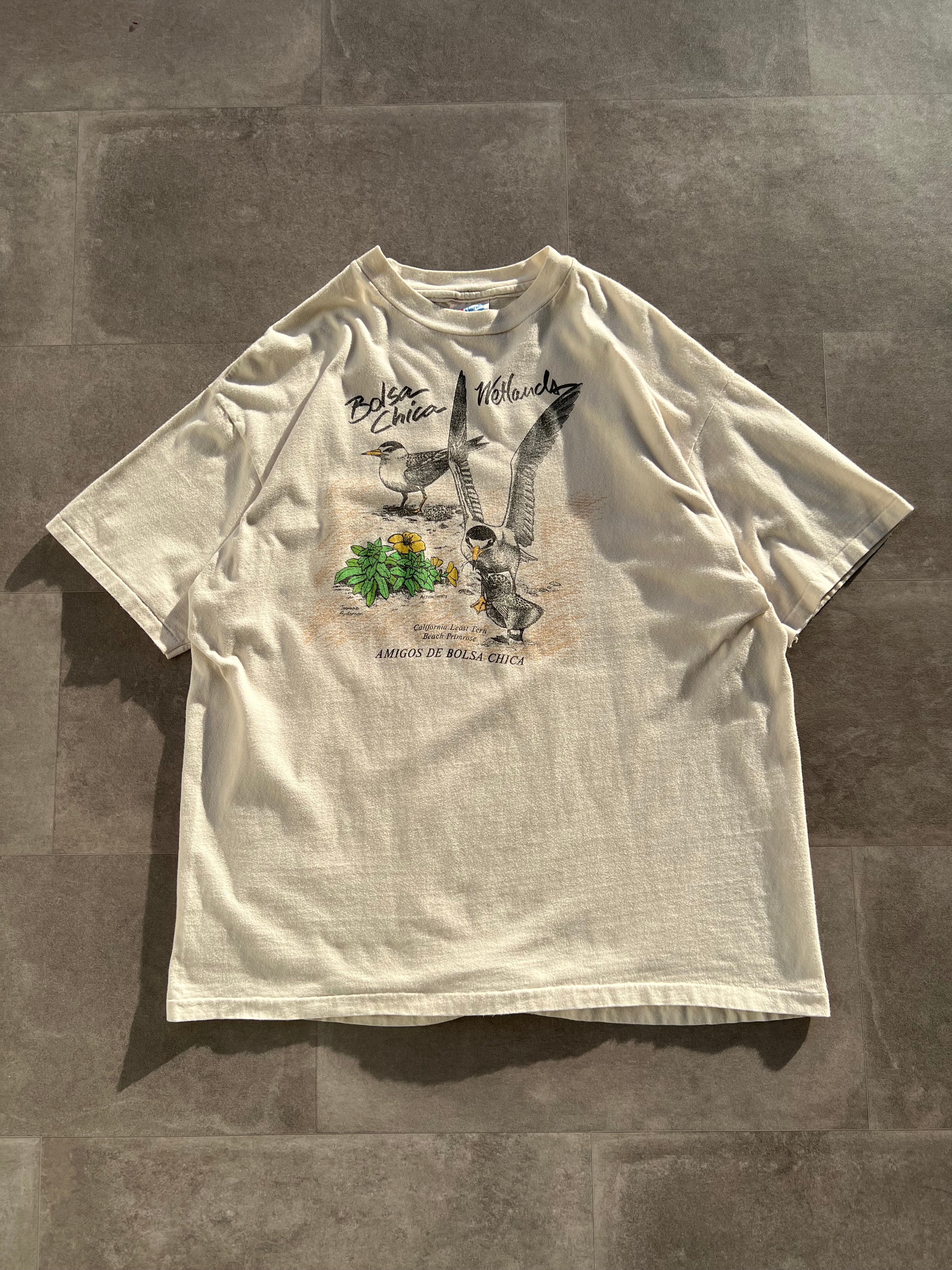 XL - Vintage cream tee