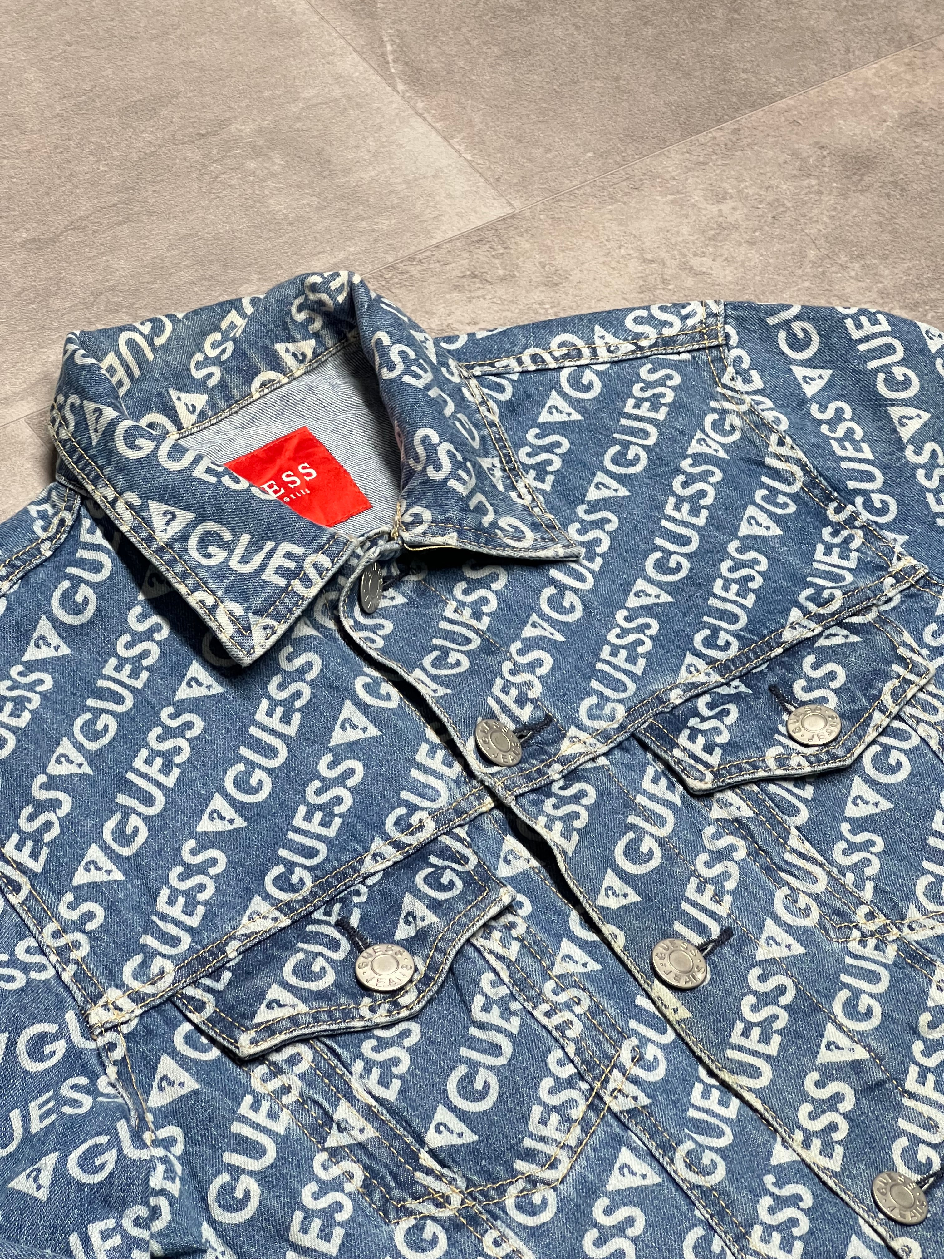 S - Vintage Denim Jacket - Guess