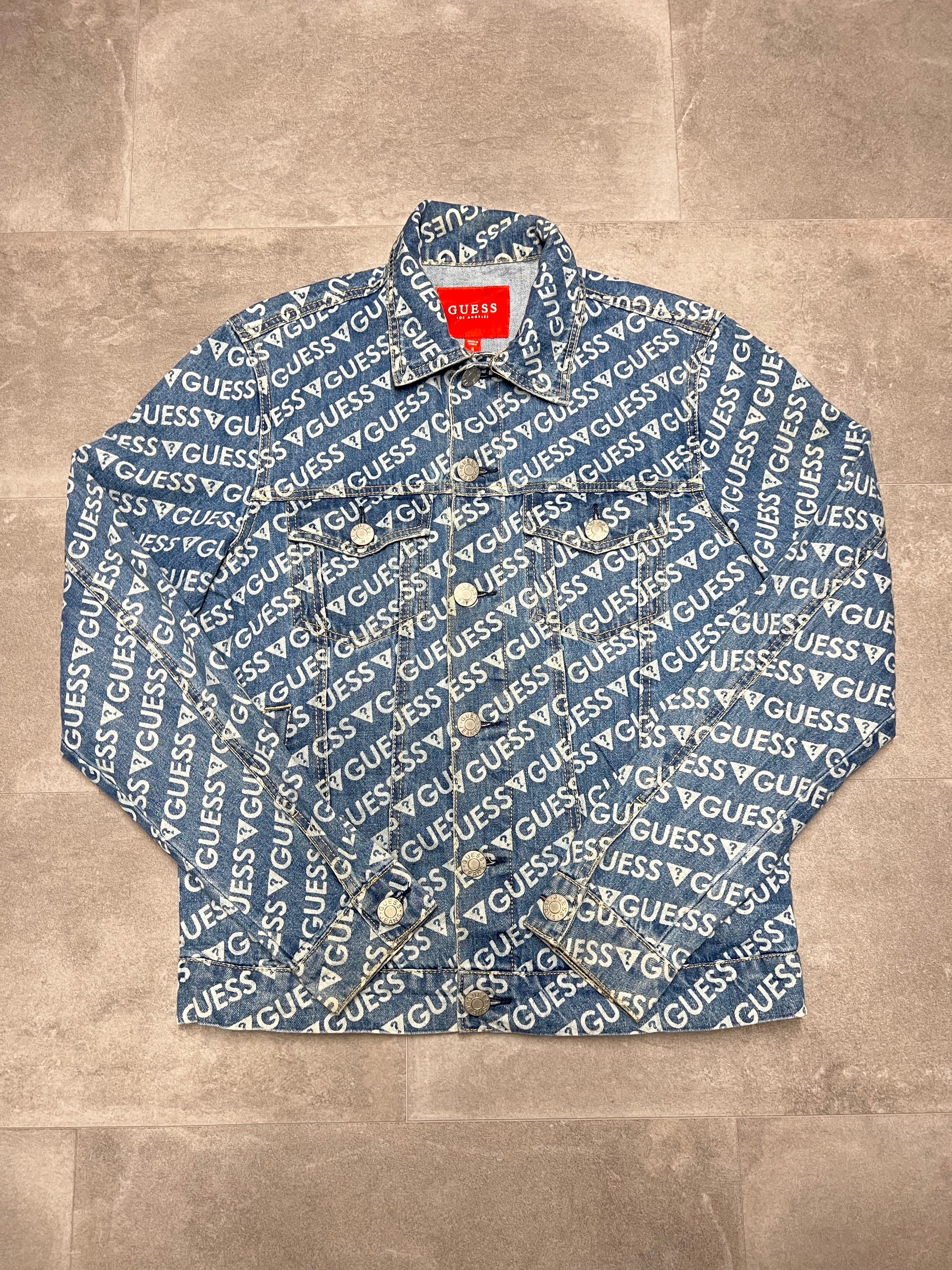 S - Vintage Denim Jacket - Guess