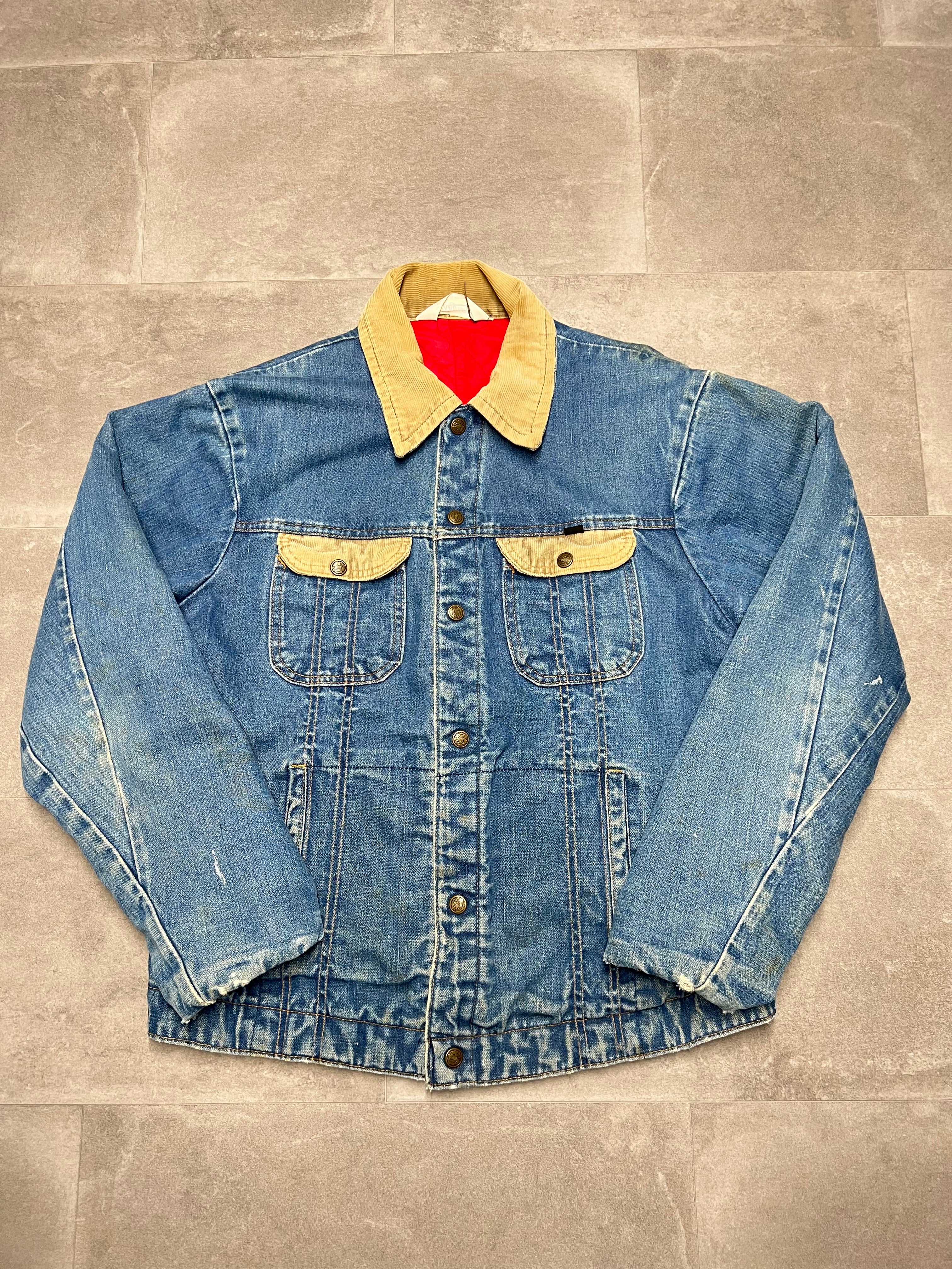 L - Vintage Denim Jacket - True Vintage