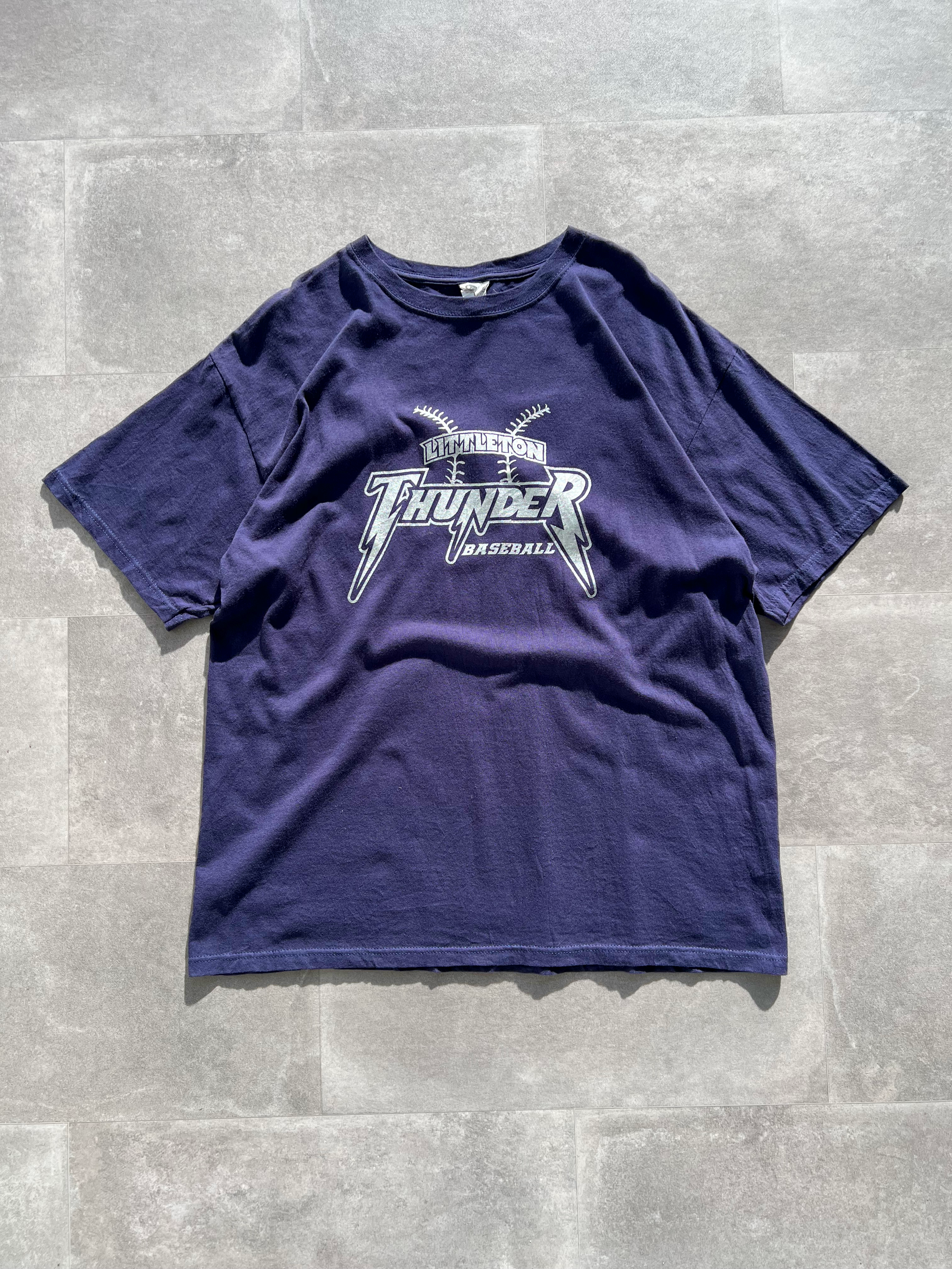 XL - Vintage Thunder Baseball Tee