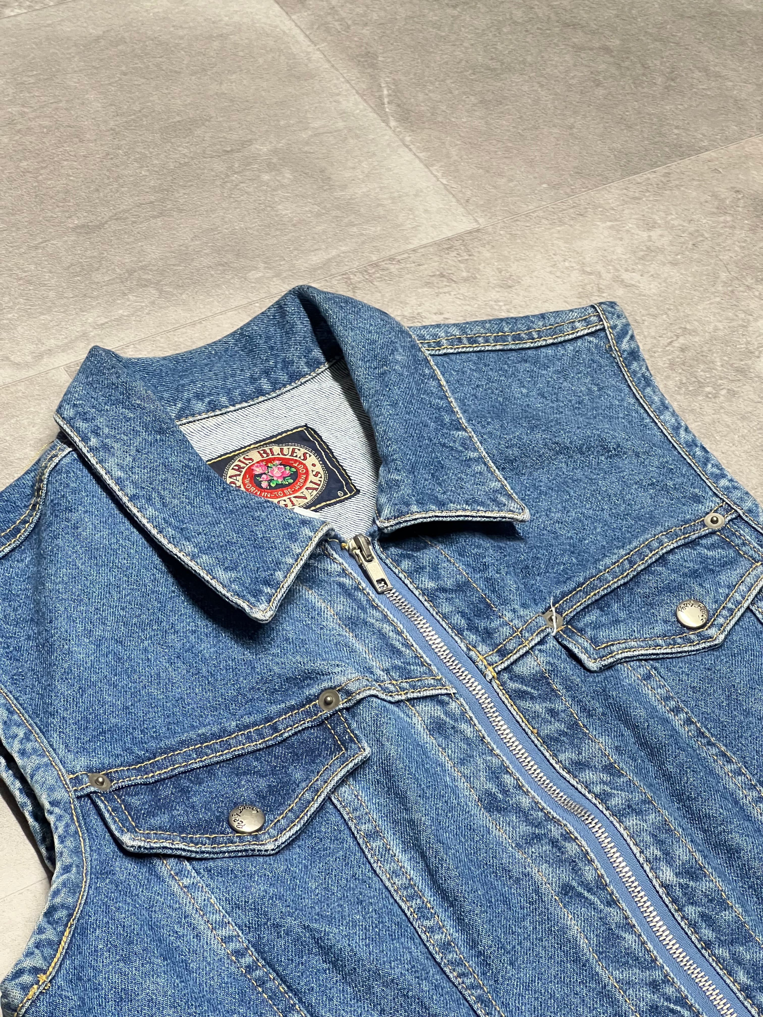 L - Vintage Denim Jacket - Paris Blues 