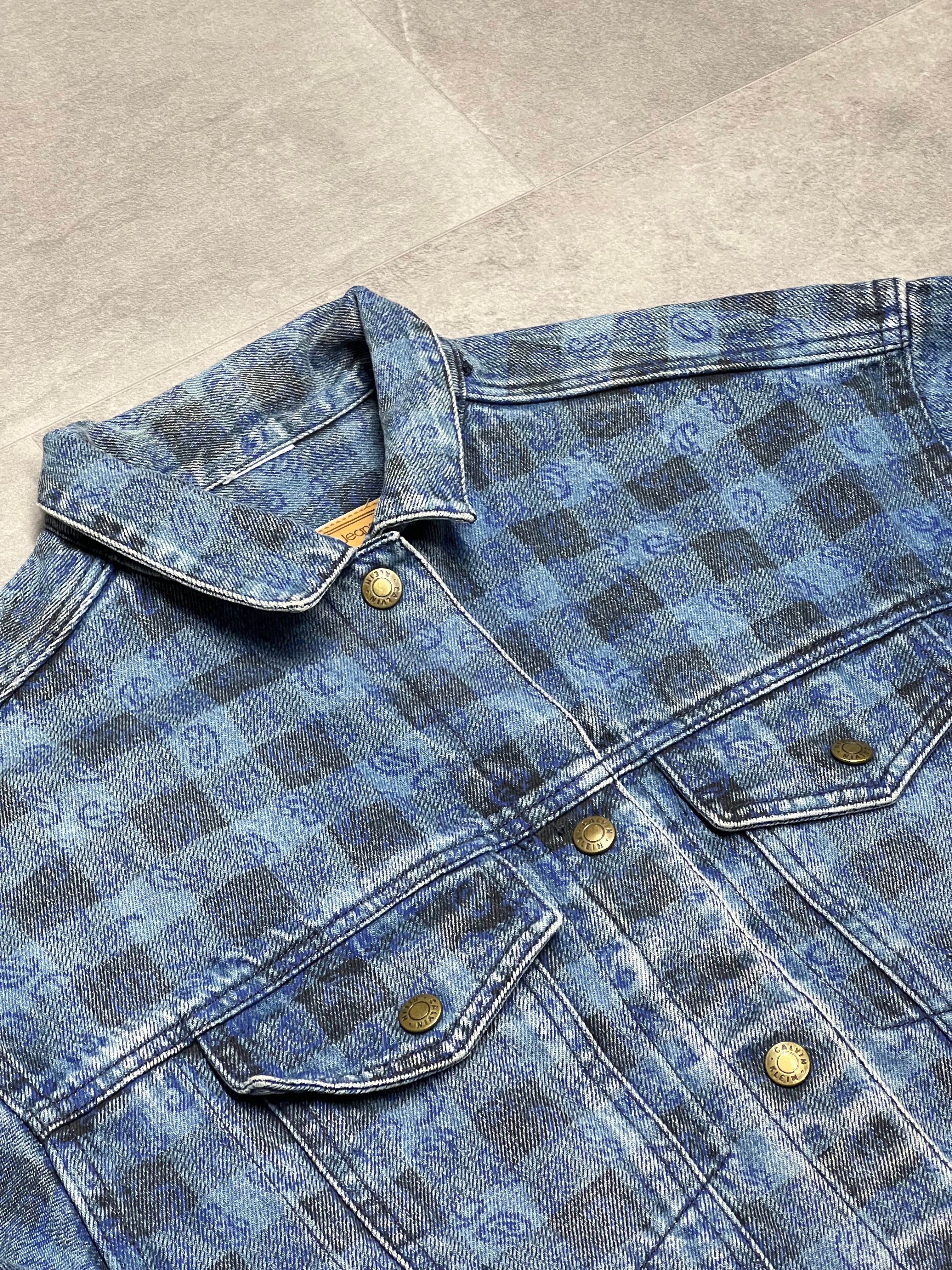 S - Vintage Denim Jacket - Calvin Klein
