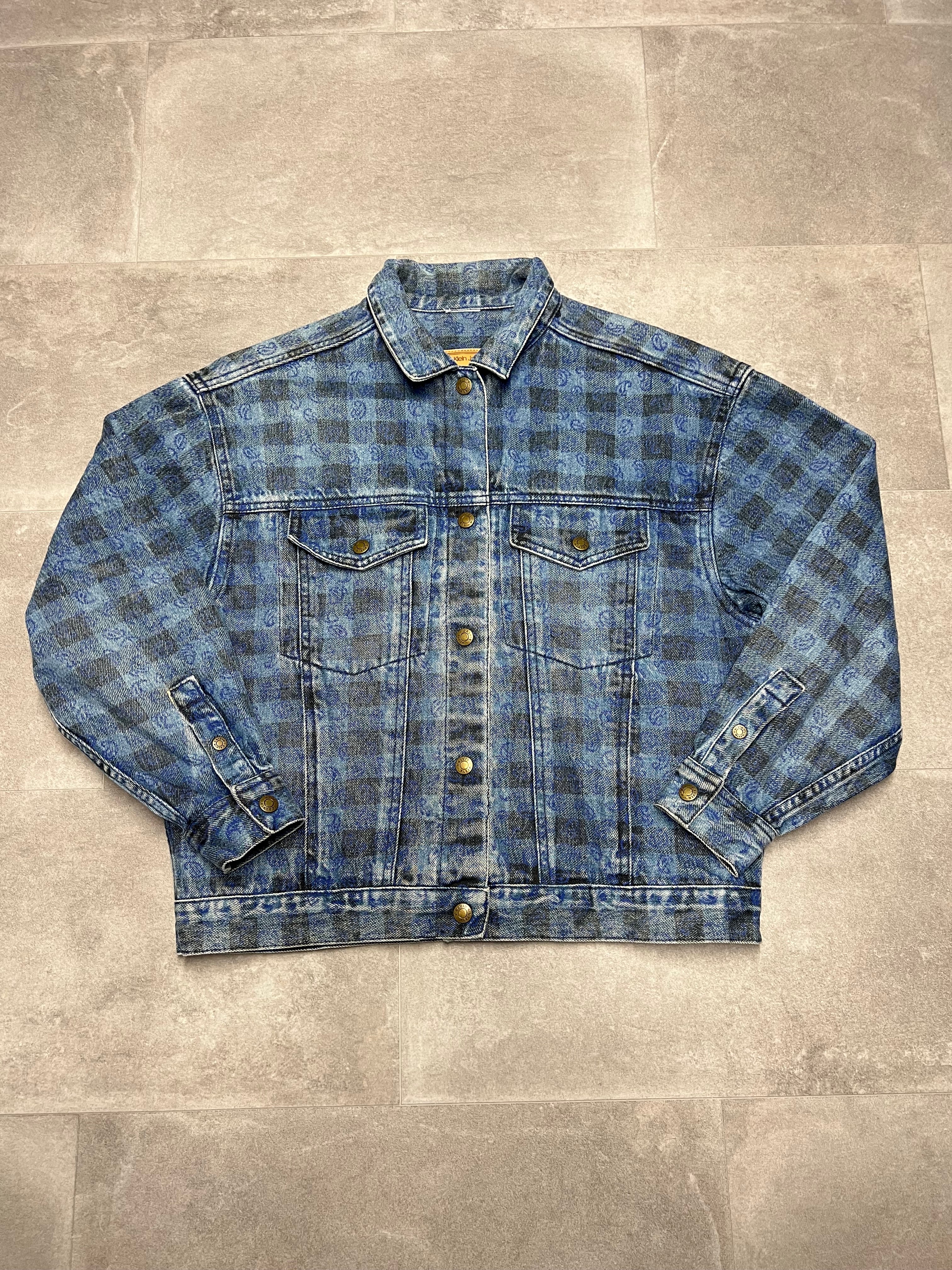 S - Vintage Denim Jacket - Calvin Klein