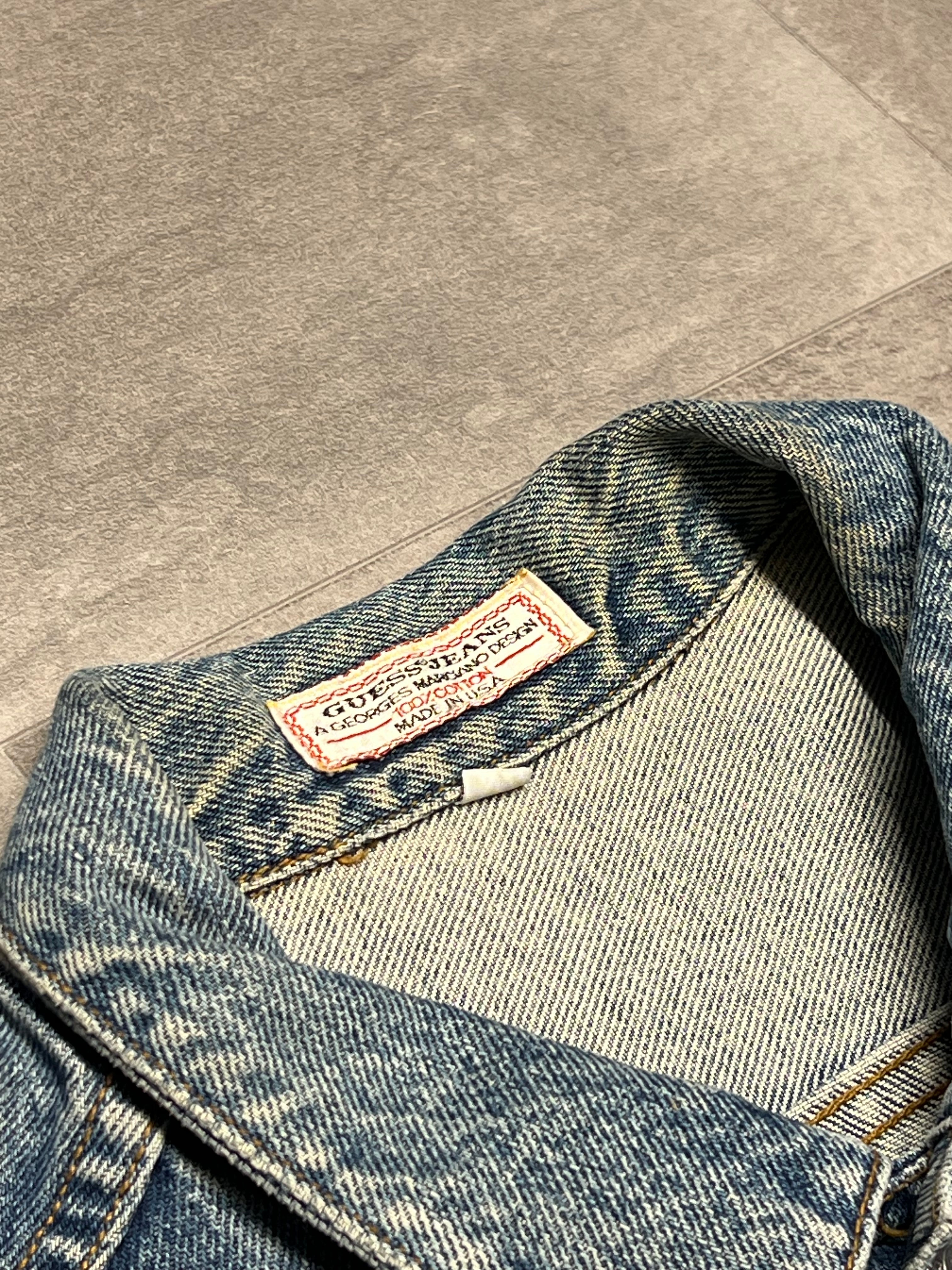 XL - Vintage Denim Jacket - Guess USA