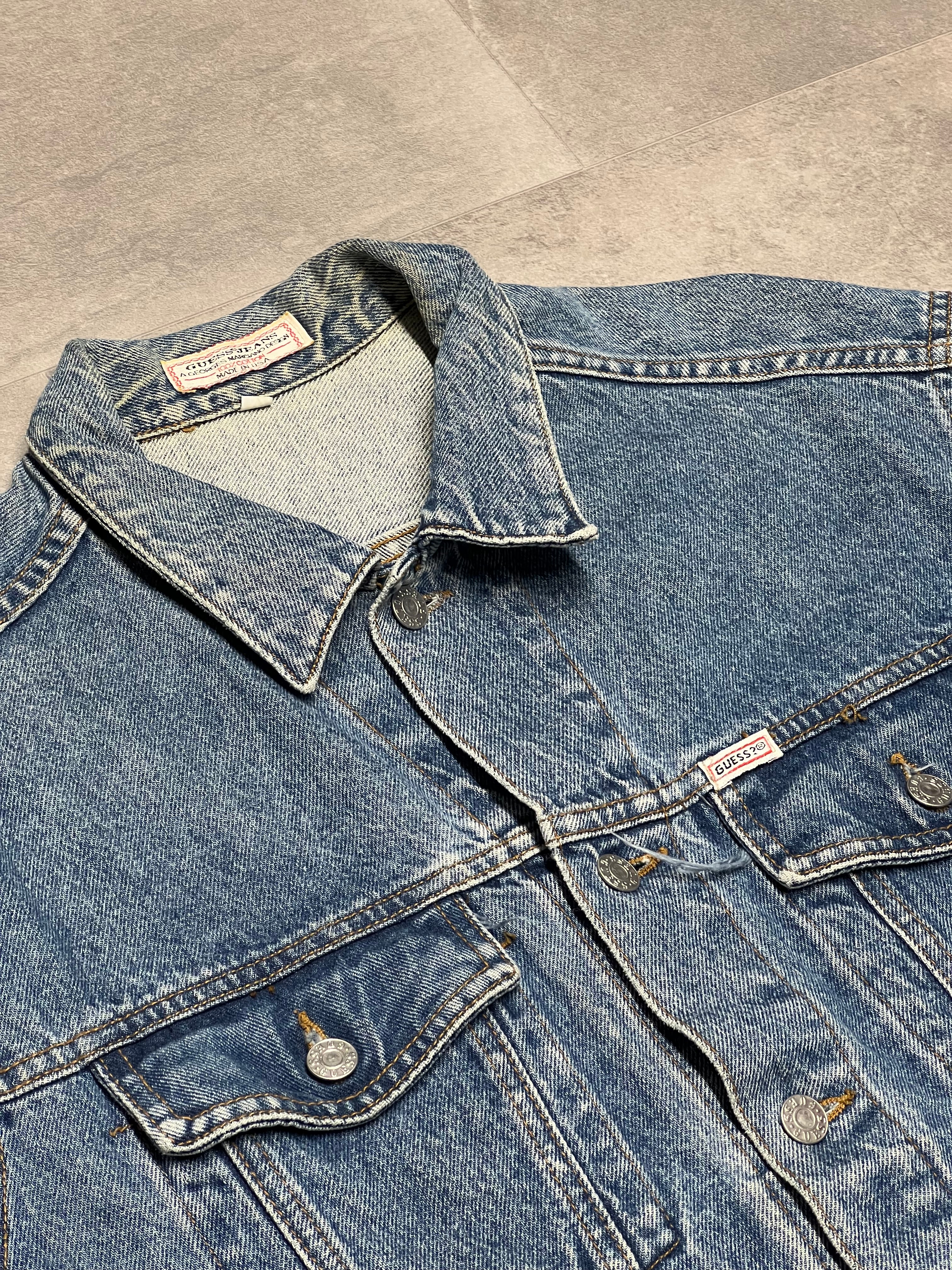 XL - Vintage Denim Jacket - Guess USA